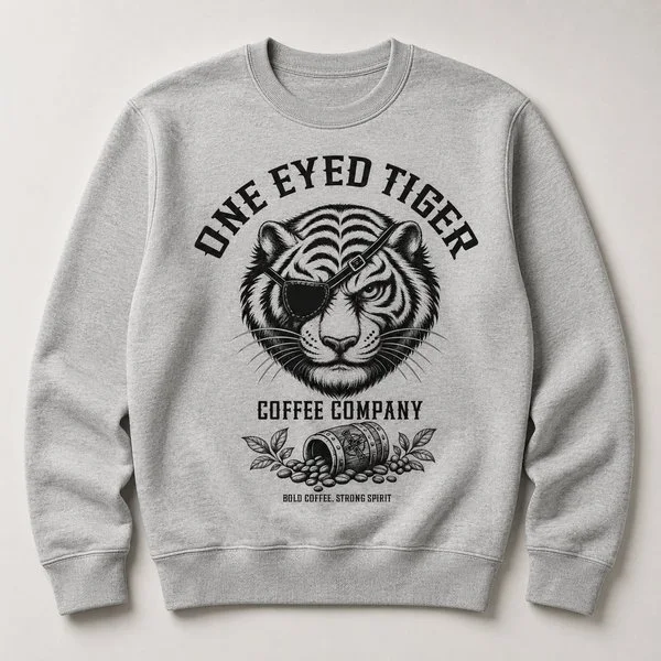 One Eyed Tiger Sweatshirt