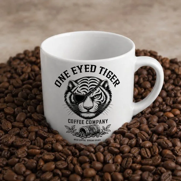 One Eyed Tiger Mug